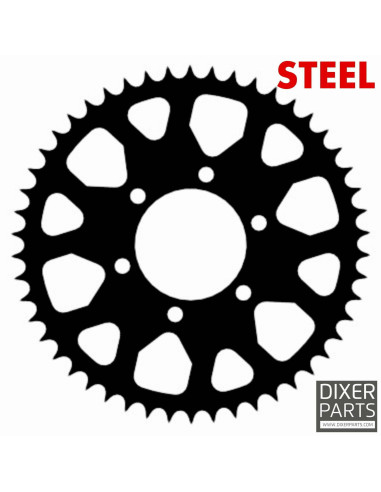 55T Stunt Rear Sprocket for Kawasaki ZX6-R 636 ER6 Z750 EX650 Stunt Racing Bike