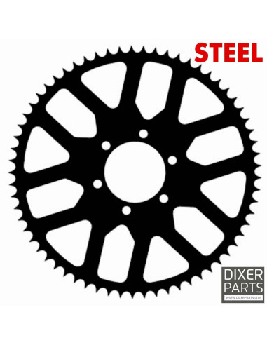 65T Stunt Rear Sprocket for Kawasaki ZX6-R 636 ER6 Z750 EX650 Stunt Racing Bike