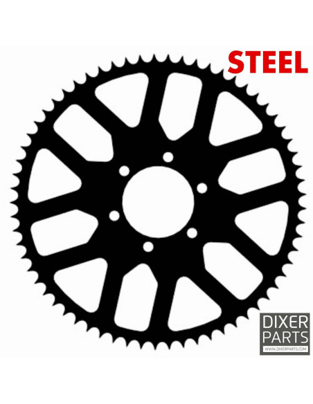 65T Stunt Rear Sprocket for Kawasaki ZX6-R 636 ER6 Z750 EX650 Stunt Racing Bike