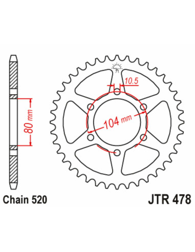 Aluminum Stunt Sprocket 60t-520 for Kawasaki ZX6-R 636 ER6 Z750 Z800 Z650 EX650 Ninja