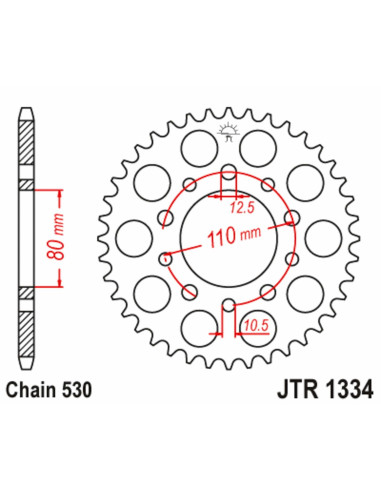 Steel Stunt Sprocket 60t-530 for Honda CBR 600F F1(1987-1990)PC19/23