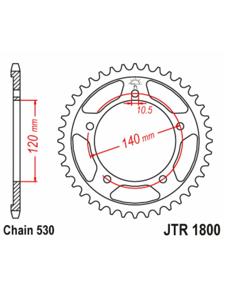 Steel Stunt Sprocket 60t-530 for Suzuki GSX-R 1000 (2001-2008) SV 1000 GSF 1250 1300