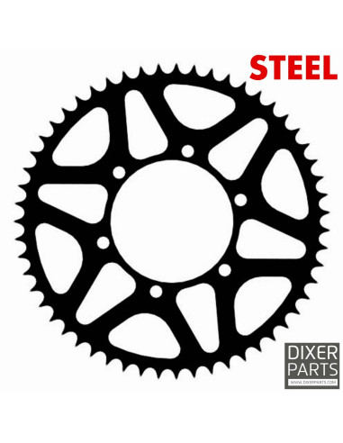 Steel Stunt Sprocket 55t-530 for Suzuki GSX-R 1000 (2001-2008) SV 1000 GSF 1250 1300