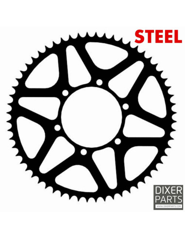 Steel Stunt Sprocket 60t-525 for Yamaha R6 FZ7 MT-07 Suzuki GSXR 600 750 (2003-2025)
