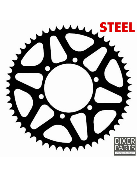 Steel Stunt Sprocket 55t-525 for Yamaha R6 FZ7 MT-07 Suzuki GSXR600 750 (2003-2025)