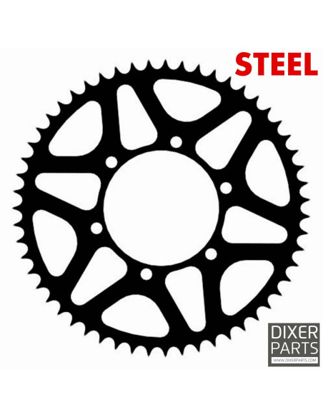 Steel Stunt Sprocket 55t-530 for Yamaha R1 R6 FZ1 CB1300 Suzuki GSXR 1000  (1998-2024)