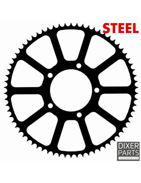 Steel Stunt Sprocket 70t-525 for Honda CBR 600F F2 F3 F4 (1997-2000) CB CBF 600 650 (1998-2018) 900RR