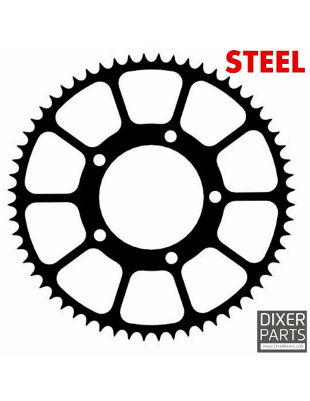Steel Stunt Sprocket 60t-525 for Honda CBR 600F F2 F3 F4 (1997-2000) CB CBF 600 650 (1998-2018) 900RR