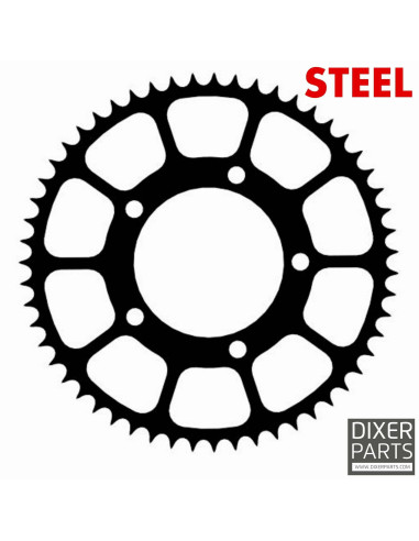 Steel Stunt Sprocket 55t-525 for Honda CBR 600F F2 F3 F4 (1997-2000) CB CBF 600 650 (1998-2018) 900RR