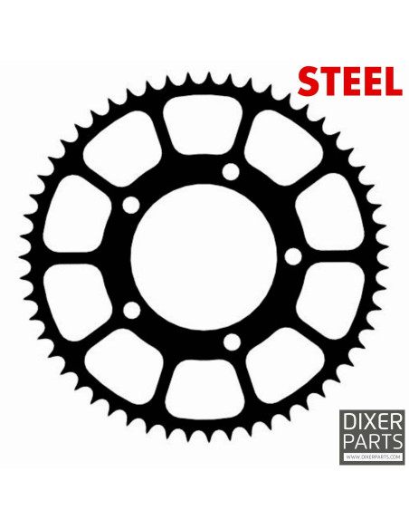 Steel Stunt Sprocket 55t-525 for Honda CBR 600F F2 F3 F4 (1997-2000) CB CBF 600 650 (1998-2018) 900RR