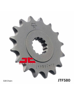 Front sprocket suitable for Yamaha R6 (03-05) (JTF580 SUNF-519) – 15t-530;Front sprocket suitable for Yamaha R6 (03-05) (JTF580 SUNF-519) – 15t-530