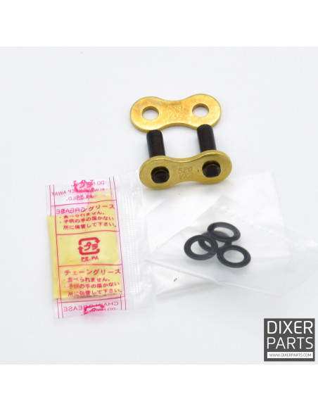 DID RIVET CONNECTING LINK DID 520VX2 GOLD G&B-ZJ;DID RIVET CONNECTING LINK DID 520VX2 GOLD G&B-ZJ