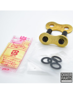 DID RIVET CONNECTING LINK DID 520VX2 GOLD G&B-ZJ;DID RIVET CONNECTING LINK DID 520VX2 GOLD G&B-ZJ 2