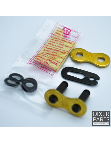 DID CLIP CONNECTING LINK DID 520VX2 GOLD G&B-FJ;DID CLIP CONNECTING LINK DID 520VX2 GOLD G&B-FJ