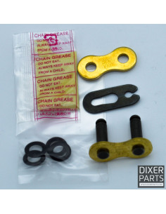 DID CLIP CONNECTING LINK DID 520VX2 GOLD G&B-FJ;DID CLIP CONNECTING LINK DID 520VX2 GOLD G&B-FJ 2