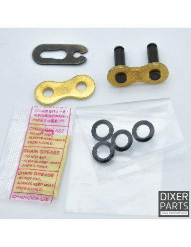 DID CLIP CONNECTING LINK DID 520VX3 GOLD G&B-FJ;DID CLIP CONNECTING LINK DID 520VX3 GOLD G&B-FJ