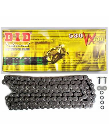 DID drive chain DID 530 (50) VX X-ring – 130 links;DID drive chain DID 530 (50) VX X-ring – 130 links