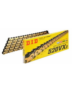 DID drive chain DID VX3 G&B X-ring GOLD – 100 links;DID drive chain DID VX3 G&B X-ring GOLD – 100 links;DID drive chain DID VX3 G&B X-ring GOLD – 100 links;DID drive chain DID VX3 G&B X-ring GOLD – 100 links;DID drive chain DID VX3 G&B X-ring GOLD – 100 links;DID drive chain DID VX3 G&B X-ring GOLD – 100 links