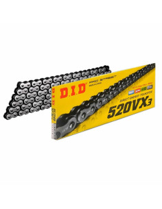 DID drive chain DID 520 VX3 X-ring – 118 links;DID drive chain DID 520 VX3 X-ring – 118 links;DID drive chain DID 520 VX3 X-ring – 118 links;DID drive chain DID 520 VX3 X-ring – 118 links
