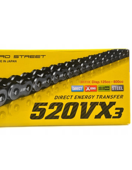 DID Drive Chain DID 520 VX3 X-ring – 114 Links