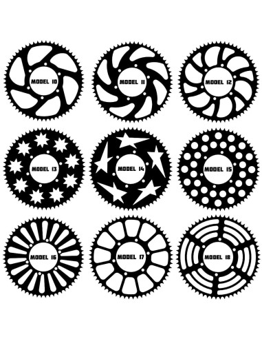 Steel Sprocket - 51 to 60 Teeth - Custom Made