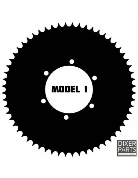 Steel Sprocket - 51 to 60 Teeth - Custom Made
