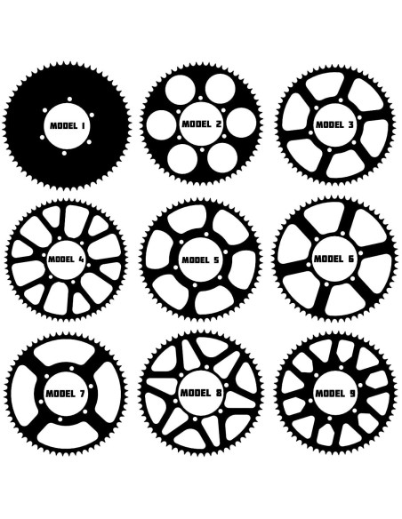 Aluminum Sprocket – Up to 50 teeth – Custom Made