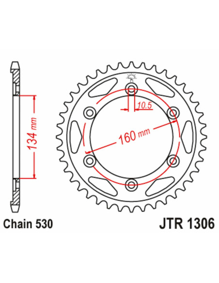Chain drive kit 15/70 ALUMINUM + GOLD chain DID 530 VX – Honda CBR 929 954 Fireblade (00-03) SC44 SC50