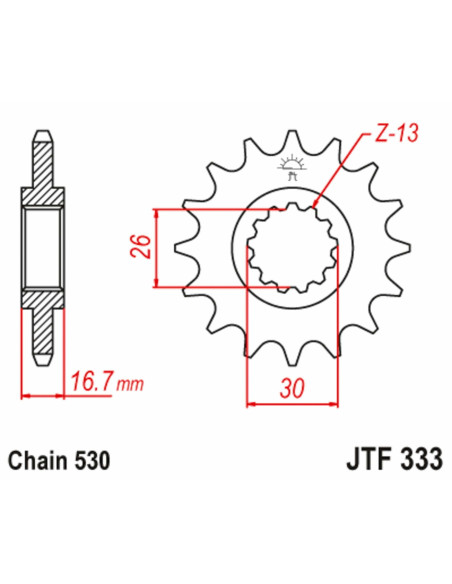 Chain Drive Kit 15/60 ALUMINUM + GOLD Chain DID 530 VX – Honda CBR 929 954 Fireblade (2000-2003) SC44 SC50