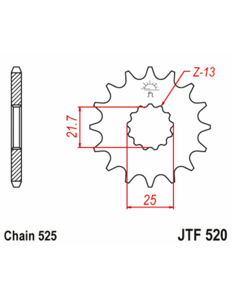 Chain Drive Kit 15/50 + DID Chain 525 VX – Suzuki GSX-R 600 750 (2001-2005) – Stunt