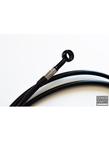 Steel Braided Brake Line 80″ Hose 200cm  HB Handbrake Stunt Hel Left Caliper