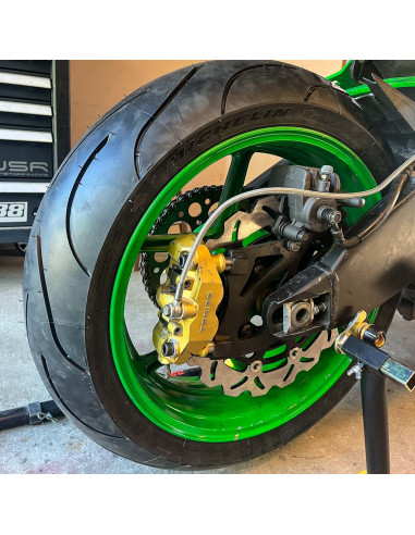 Rotor Brake Disc Handbrake Stunt 300 mm Kawasaki 636 ZX6-R ER6 Radial Dual Left