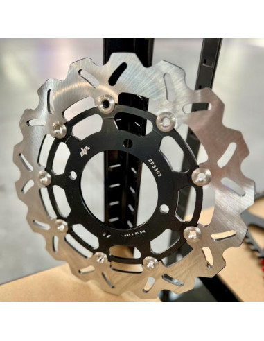 Rotor Brake Disc Handbrake Stunt 300 mm Kawasaki 636 ZX6-R ER6 Radial Dual Left