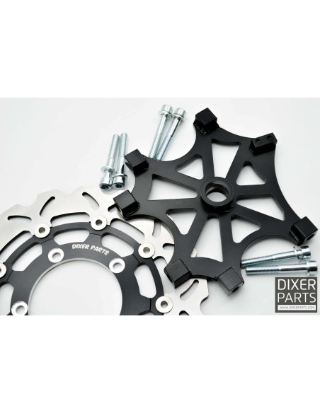 Handbrake Bracket for Suzuki GSXR 600 750 1000 K8 K9 L0 (2008-2010) 300 mm Rotor – 3x Radial – Stunt