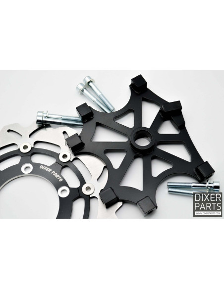 Handbrake Bracket for Suzuki GSXR 600 750 K6 K7 (2006-2007) 300 mm Rotor – 3x Radial – Stunt