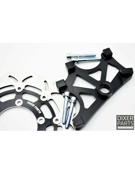 Handbrake Bracket for Suzuki GSXR 600 750 K6 K7 (2006-2007) 300 mm Rotor – 2x Radial – Stunt