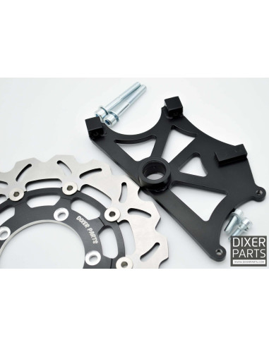Handbrake Bracket for Suzuki GSXR 600 750 K4 K5 (2004-2005) 300mm Rotor – 1x Radial +1x FB – Stunt