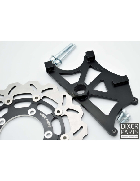 Handbrake Bracket for Suzuki GSXR 600 750 K4 K5 (2004-2005) 300mm Rotor – 1x Radial +1x FB – Stunt