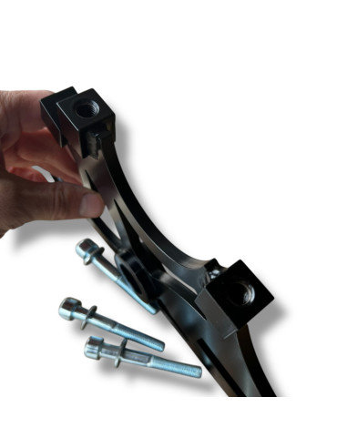 Handbrake Bracket for Kawasaki ZX6-R 636 (05-12) 300 mm 2x Radial Stunt