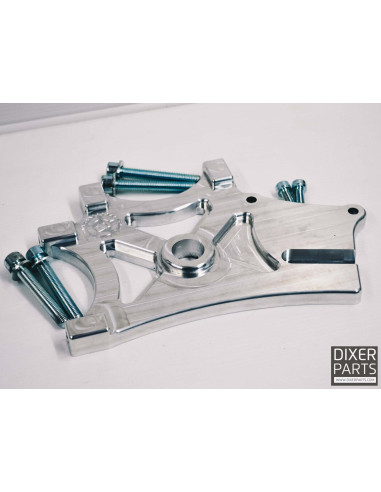Handbrake Bracket for Kawasaki ZX6-R 636 (03-04) – 300 mm – 2x Radial + Stock FB – Aluminium – Stunt