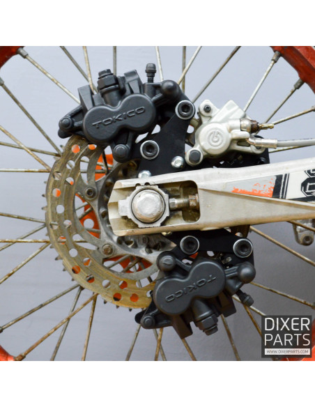 Brake Caliper Bracket + 2x HB Caliper KTM EXC SX SXF XC SMR TPI 125 144 150 200 250 300 350 400 450 500 505 525 530 GasGas EC