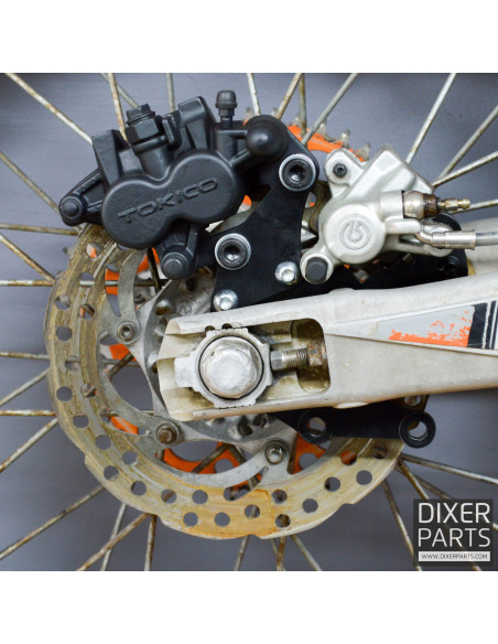 Brake Caliper Bracket + 2x HB Caliper KTM EXC SX SXF XC SMR TPI 125 144 150 200 250 300 350 400 450 500 505 525 530 GasGas EC