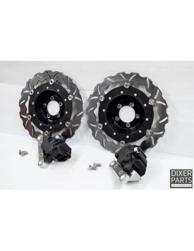 Brake Set BMW R80 R100 – 300mm Brake Disc Rotor + Brake Calipers Nissin Brake Upgrade Setup