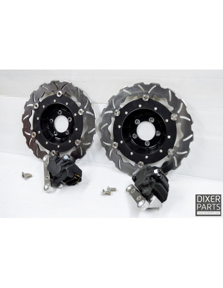 Brake Set BMW R80 R100 – 300mm Brake Disc Rotor + Brake Calipers Nissin Brake Upgrade Setup