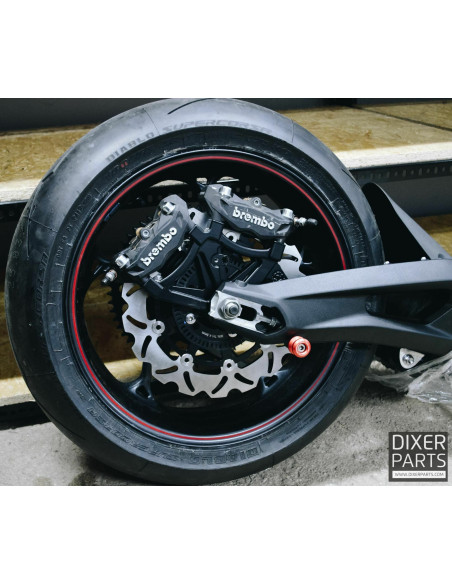Handbrake Bracket for Triumph Street Triple 765 (2017-2018) – 300 mm – 2x Radial – Aluminum
