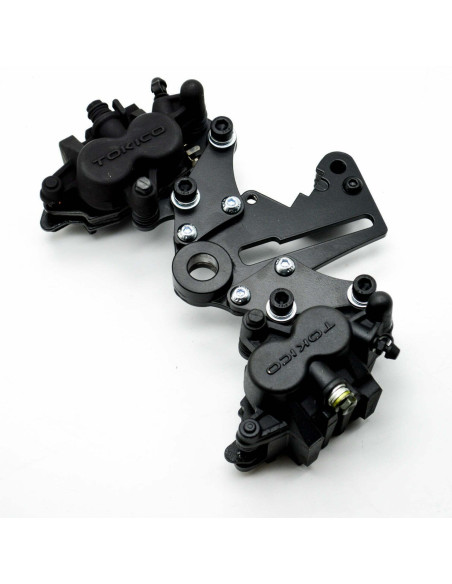 Brake Caliper Bracket + 2x HB Caliper Husqvarna FC FE TC TE TX 250 350 450 501 125 150 570 390 300i