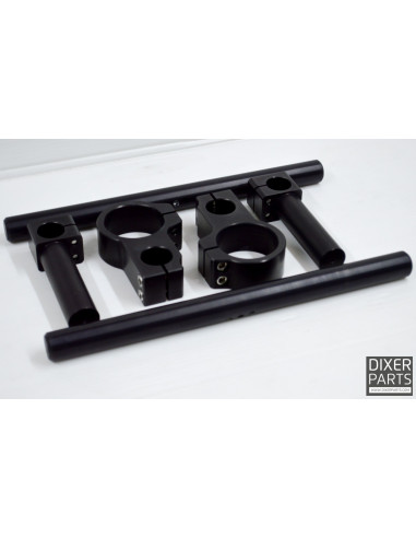 BLACK aluminum CLIP-ON – fully adjustable – 50mm – stunt – racetrack – gymkhana;BLACK aluminum CLIP-ON – fully adjustable – 50mm – stunt – racetrack – gymkhana;BLACK aluminum CLIP-ON – fully adjustable – 50mm – stunt – racetrack – gymkhana;BLACK aluminum CLIP-ON – fully adjustable – 50mm – stunt – racetrack – gymkhana;BLACK aluminum CLIP-ON – fully adjustable – 50mm – stunt – racetrack – gymkhana