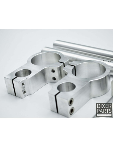 Aluminum CLIP-ON – Fully Adjustable – 51mm – Stunt – Racetrack – Gymkhana