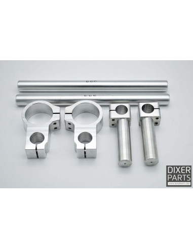 Aluminum CLIP-ON – Fully Adjustable – 51mm – Stunt – Racetrack – Gymkhana