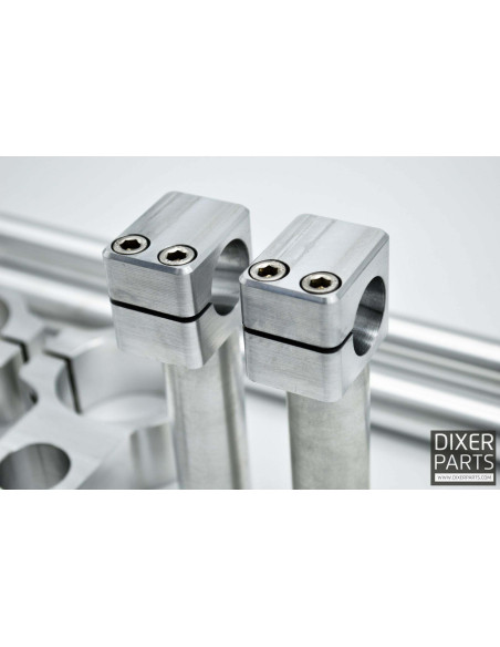 Aluminum CLIP-ON – Fully Adjustable – 48mm – Stunt – Racetrack – Gymkhana